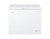 Haier HCE203F - Arcon congelador, 198 litros, Función super congelación, Cesto...