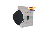 A AIRNATECH AIR-E013 FFP2 Mascarillas FFP2 Negras Homologadas - Norma EN...