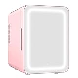 VNIMTI Mini Nevera Cosmeticos 4L, Frigorífico Mini Portátil, Pequeño Nevera...