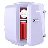 YASHE Mini nevera de 4 litros para cosméticos, bebidas, 220 V CA/12 V CC,...