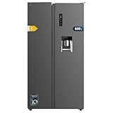 Cecotec Frigorífico Americano Bolero CoolMarket SBS 559 Dark E. 559L, 177 cm X...
