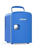 AstroAI Mini Refrigerador, Mini Nevera Portátil para el Skincare 4L 6 Latas de...