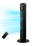 Midea FZ10-17JR - Ventilador de torre silencioso con mando a distancia (92 cm,...