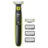 Philips OneBlade Original Hybrid Face, barbero eléctrico y afeitadora, con 1...