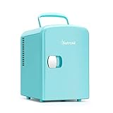 AstroAI Mini Refrigerador, Mini Nevera Portátil para el Skincare 4L 6 Latas de...