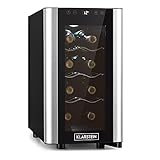 KLARSTEIN Reserva Slim Uno nevera para vinos, 23 litros / 8 botellas,...