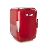 Balvi Nevera Drinks Color Rojo Mini Nevera portátil Matiene Sus Alimentos o...