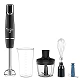 Moulinex Batidora de varillas Powelix Life, batidora de mano de 1000 W,...
