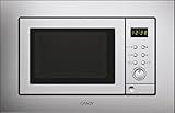 Candy MIC201EX, Microondas integrable con grill, 20L, Digital, Con marco, 8...