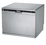 Candy CDCP 6S - Lavavajillas pequeño, Altura 43,8 cm, 6 servicios, 6 Programas,...