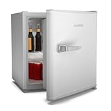 Klarstein Irene 46L Mini Nevera Retro - Silenciosa 37 Db, Termostato Ajustable,...