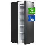 Congelador vertical independiente CHiQ, 145L de capacidad, congelación rápida,...