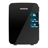 Cecotec Mini Nevera Bolero MiniCooling 6L Bahamas Black, Funcionamiento...