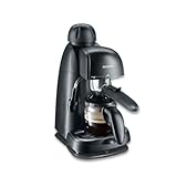 SEVERIN - Cafetera espresso a presión con espumador de leche, Máquina de...