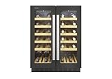 Candy DiVino CCVB 60D/1, Vinoteca Integrable Dos Zonas, 119L, 38 Botellas,...