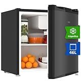 CHIQ Minibar capacidad 46L, Compresor incorporada, Botellero y Compartimiento...