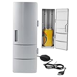 Zerodis Mini Neveras USB Refrigerador, Latas Mini USB Enfriador Nevera bebida de...