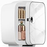 Sweetcrispy MY-CZB-MBWT Mini refrigerador portátil pequeño 4L/6 latas...