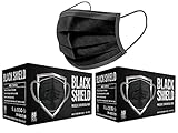 Black Shield - 102 unidades - Mascarilla Quirúrgica Tipo I Negra -...