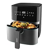 Cecotec Freidora sin Aceite de 5,5 L de Aire Caliente Cecofry Full InoxBlack...