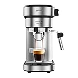 Cecotec Cafetera Express Cafelizzia 790 Steel para Espressos y Cappuccinos. 1350...