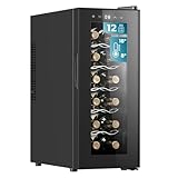 Cecotec Vinoteca Bolero GrandSommelier 1250 CoolCrystal. Bodega para 12...