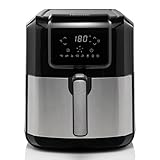 Hisense H06AFBS1S3 - Freidora sin Aceite 6,3 L - Airfryer 1700W con 3D AIR...