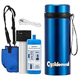 CGOLDENWALL 3-7 Bolígrafos Insulina Enfriador Estuche de Viaje丨2-8℃...