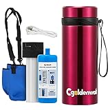 CGOLDENWALL 3-7 Bolígrafos Insulina Enfriador Estuche de Viaje丨2-8℃...