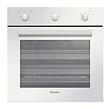 Horno Multifunción 65L, Cristal, Blanco, Clase A