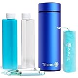 Estuche con nevera portátil de insulina de Tilcare - Botella de congelador de...
