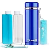 Estuche con nevera portátil insulina de Tilcare - Botella de congelador de...