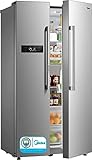 Midea Frigorifico Americano Combi No Frost Inox 177,5 x 76,1cm con Capacidad...