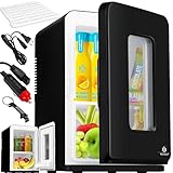 KESSER® Mini Nevera 2 en 1 de 15 l, función de refrigeración y calefacción,...