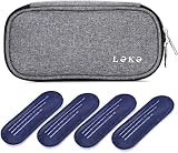 Lekespring Nevera Medicamentos Portatil con 4 Bolsas de Hielo | Nevera Portatil...