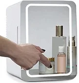 mini refrigerador con espejo