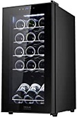 minibar con puerta de cristal