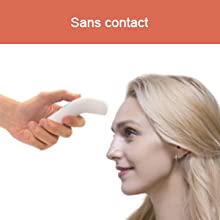 No te pierdas uno de los mejores termómetros digitales de frente  con el iHealth, siempre dispuesto en mejorar su salud.