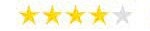 Muy buena puntuacion de este usuario de Amazon con 4 estrellas por la compra de una mini nevera AstroAI de 4 L